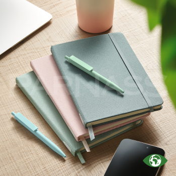 A5 pierakstu bloks NOTE RPET