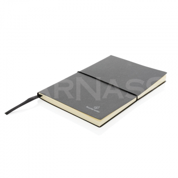 A5 piezīmju bloks RECYCLED LEATHER, mīkstie vāki