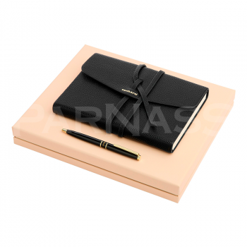 A5 piezīmju bloks un pildspalva CACHAREL VIOLETTE