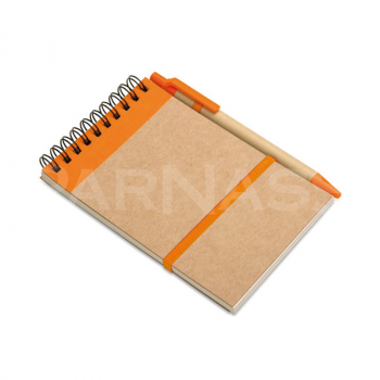 A6 kabatas izmēra ECO pierakstu blociņš