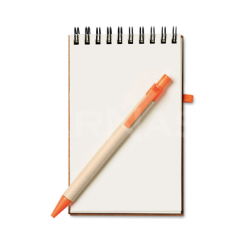 A6 kabatas izmēra ECO pierakstu blociņš