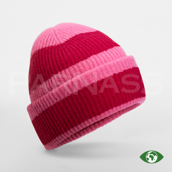 Adīta cepure COLOUR BLOCK BEANIE