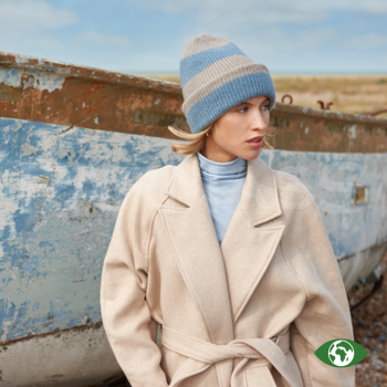 Adīta cepure COLOUR BLOCK BEANIE