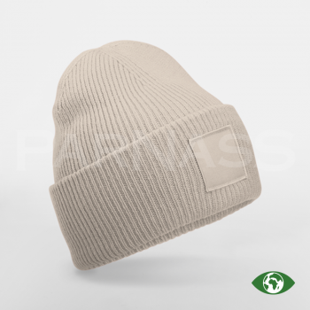 Adīta cepure DEEP CUFFED TONAL PATCH BEANIE