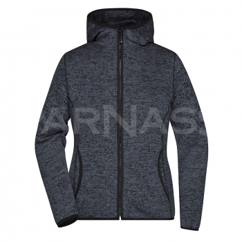 Jaka ar kapuci KNITTED FLEECE HOODY