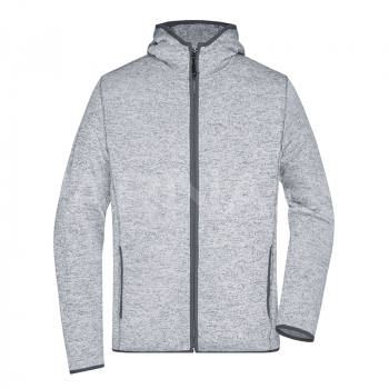 Jaka ar kapuci KNITTED FLEECE HOODY