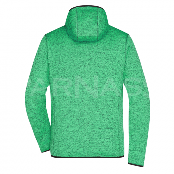 Jaka ar kapuci KNITTED FLEECE HOODY