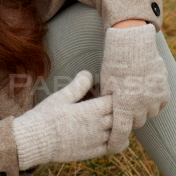 Adīti cimdi COSY RIBBED CUFF GLOVES