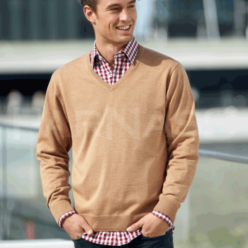 Adīts biznesa džemperis V-NECK PULLOVER