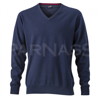 Adīts biznesa džemperis V-NECK PULLOVER