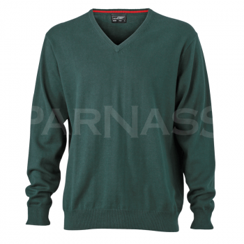 Adīts biznesa džemperis V-NECK PULLOVER