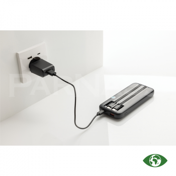 Akumulators TURBOPACK POWERBANK 10 000 INTEGRATED CABLES