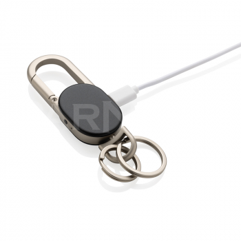 Atslēgu meklētājs KEYFINDER KEYCHAIN WITH WORLDWIDE LOCATING AND USB C