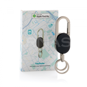 Atslēgu meklētājs KEYFINDER KEYCHAIN WITH WORLDWIDE LOCATING AND USB C