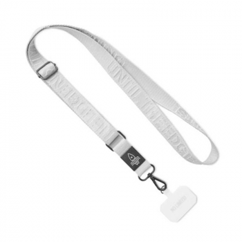 Austa kakla lente – telefona turētājs WOVEN CROSSBODY METAL