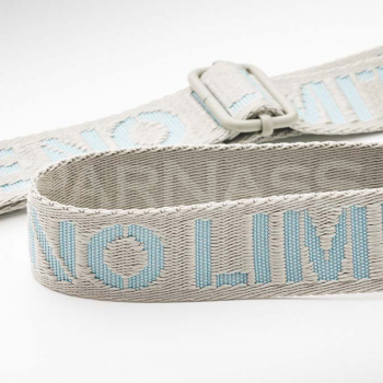 Austa kakla lente – telefona turētājs WOVEN CROSSBODY METAL