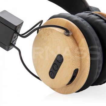 Bezvadu austiņas ECO BAMBOO