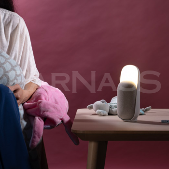 Bezvadu skaļrunis – naktslampiņa CALMERA 3IN1