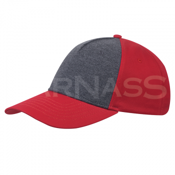 Divkrāsu cepure ASH JERSEY 5 PANEL