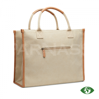 Dokumentu soma BOSLER RCS RECYCLED CANVAS OFFICE TOTE