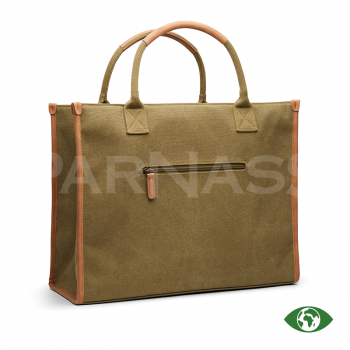 Dokumentu soma BOSLER RCS RECYCLED CANVAS OFFICE TOTE