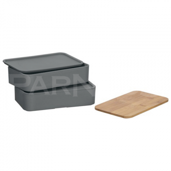 Dubulta pārtikas kastīte DOUBLE LUNCHBOX ECO L1