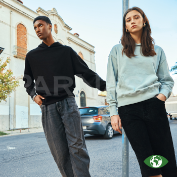 Džemperis ar kapuci IQONIQ YOHO RELAXED HOODIE UNISEX