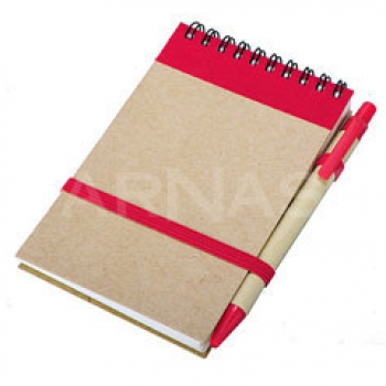 A6 kabatas izmēra ECO pierakstu blociņš