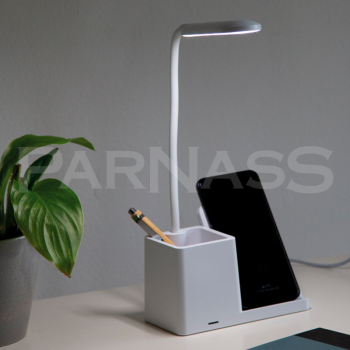 Galda lampa – statīvs – lādētājs LIGHT & CHARGE