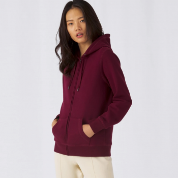 Jaka ar kapuci QUEEN, KING ZIPPED HOOD