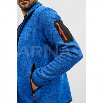 Jaka KNITTED FLEECE MELANGE JACKET