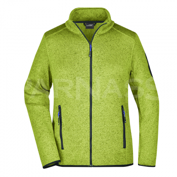 Jaka KNITTED FLEECE MELANGE JACKET