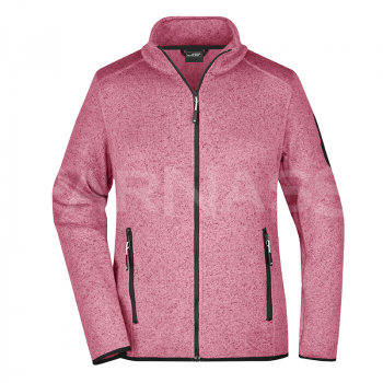 Jaka KNITTED FLEECE MELANGE JACKET