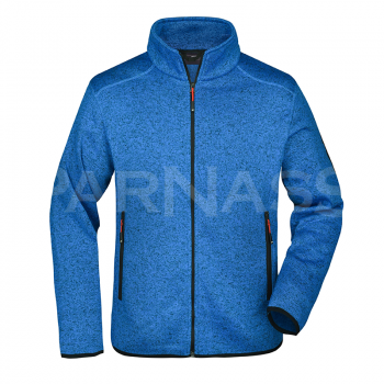 Jaka KNITTED FLEECE MELANGE JACKET