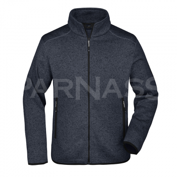 Jaka KNITTED FLEECE MELANGE JACKET
