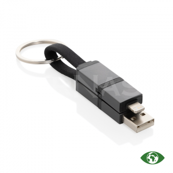 Kabelis TERRA 4-IN-1 FAST CHARGING CABLE