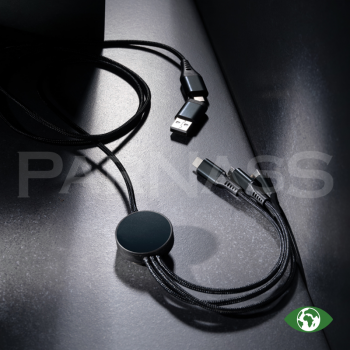 Kabelis TERRA 6-IN-1 CHARGING CABLE 120cm