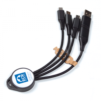 Kabelis TERRA 6-IN-1 CHARGING CABLE