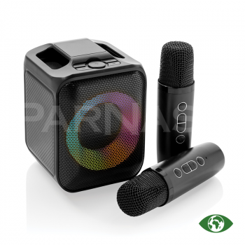 Karaoke skaļrunis un 2 mikrofoni SINGVIBE