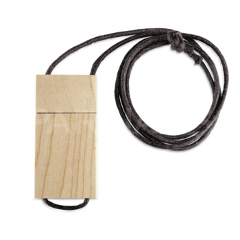 Koka USB zibatmiņa ar aukliņu