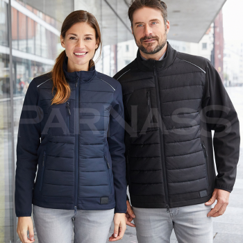 Kombinētu audumu jaka HYBRID JACKET