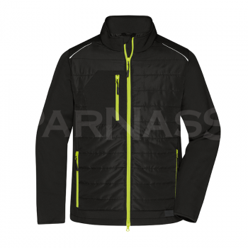 Kombinētu audumu jaka HYBRID JACKET