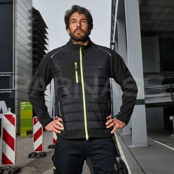 Kombinētu audumu jaka HYBRID JACKET