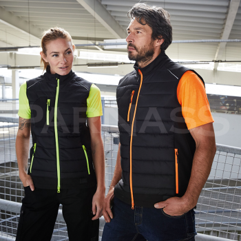 Kombinētu audumu veste HYBRID VEST