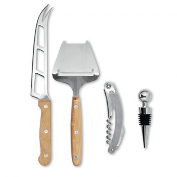 Komplekts sieram un vīnam