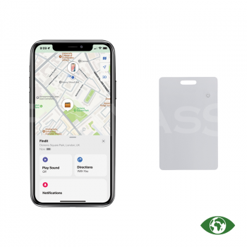 Meklētājs FINDIT ULTRA-THIN FINDER CARD RECHARGEABLE