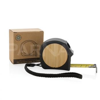 Mērlente RCS RECYCLED BAMBOO 5m/19mm