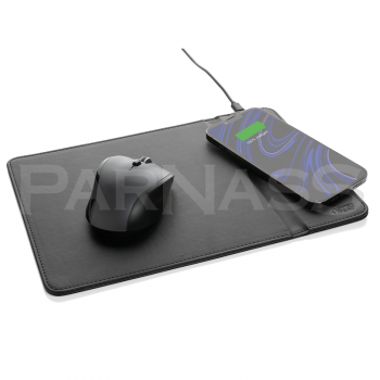 Paliktnis – lādētājs SWISS PEAK 10W WIRELESS CHARGING MOUSEPAD