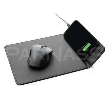 Paliktnis – lādētājs SWISS PEAK 10W WIRELESS CHARGING MOUSEPAD
