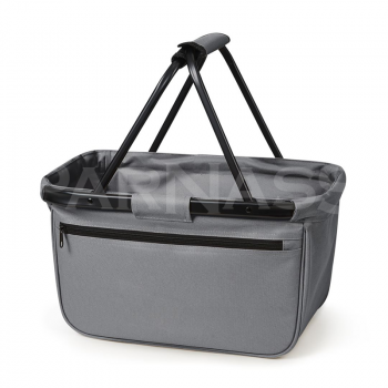 Piknika-iepirkumu grozs SHOPPER BLACKBASKET